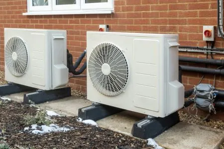 heat pump units for heating a modern home